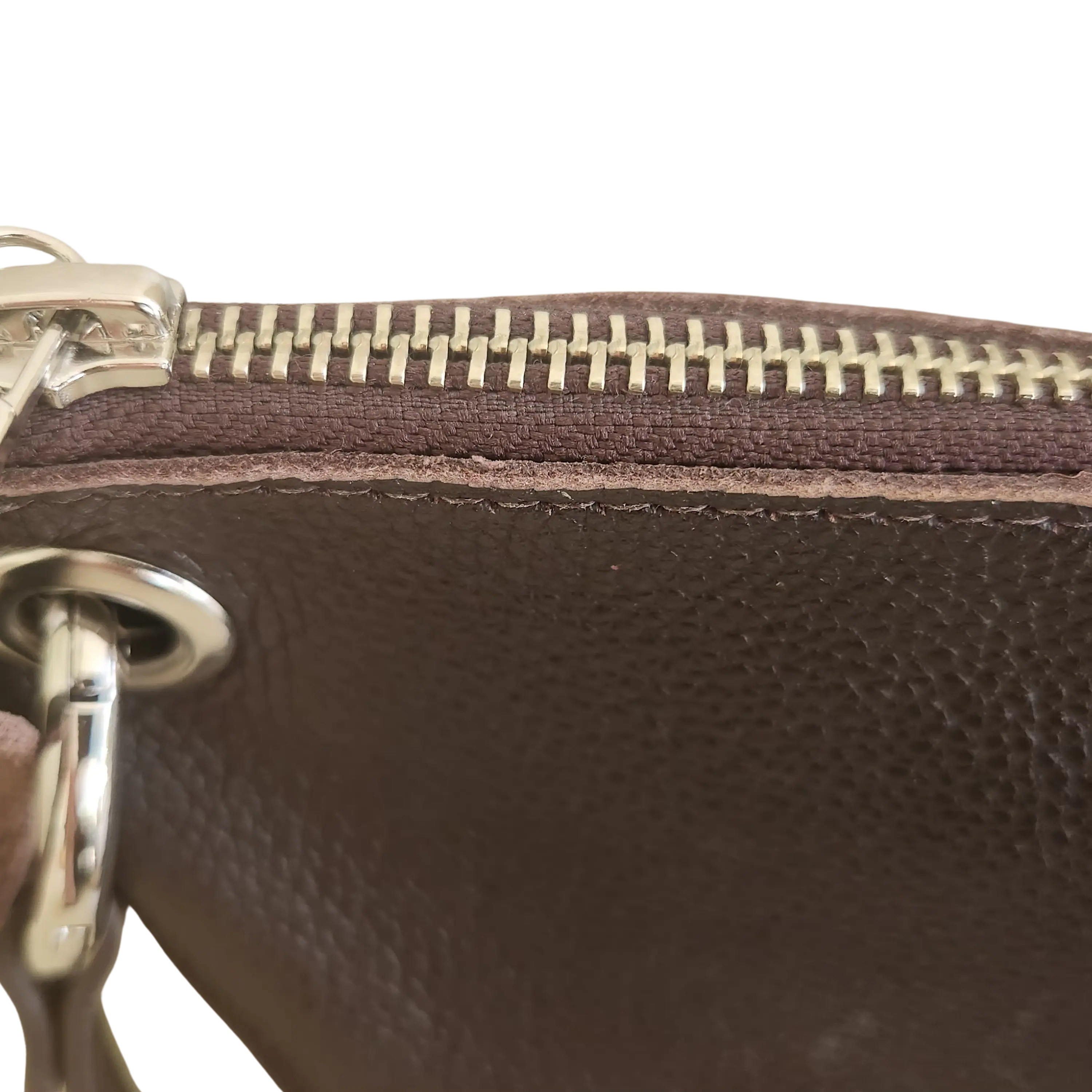 Cartera Isolda Chocolate - Cuero LWG - Hecho a mano 4