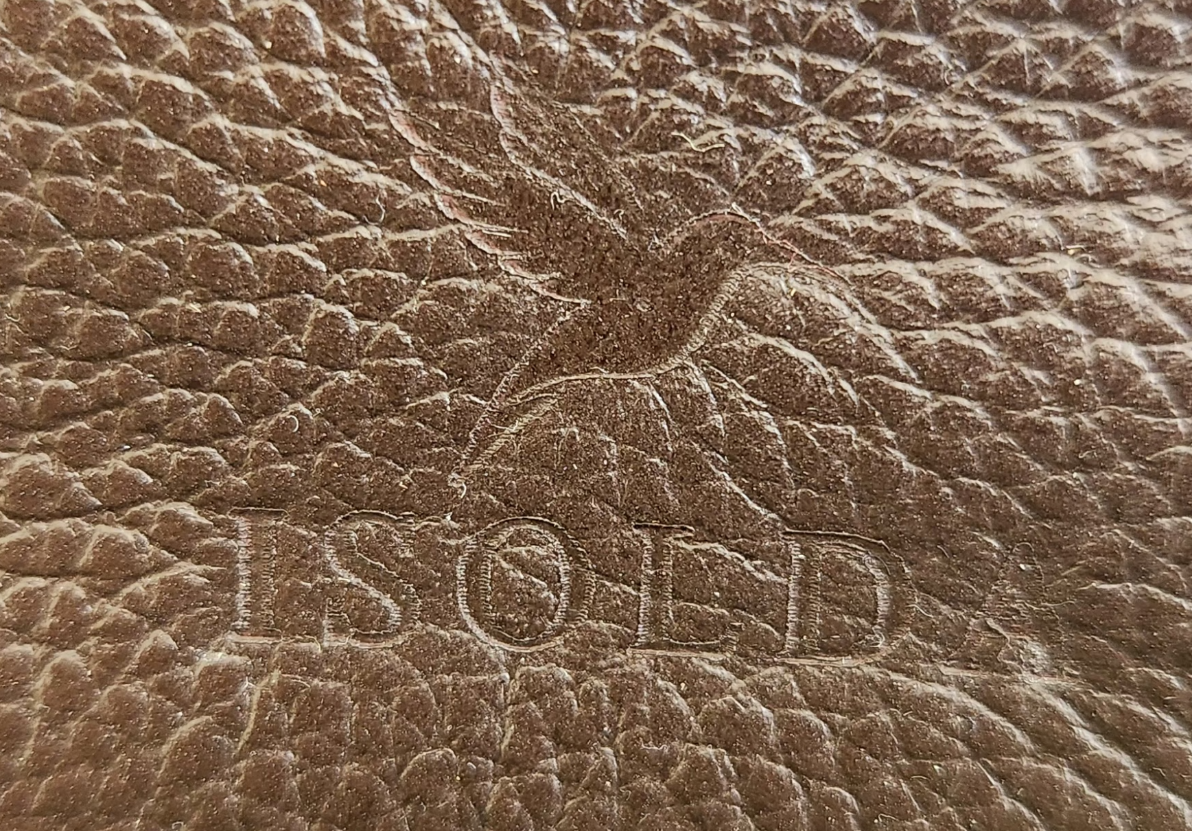 Cartera Colibrí - Color Chocolate - Cuero LWG - Hecho a mano 6