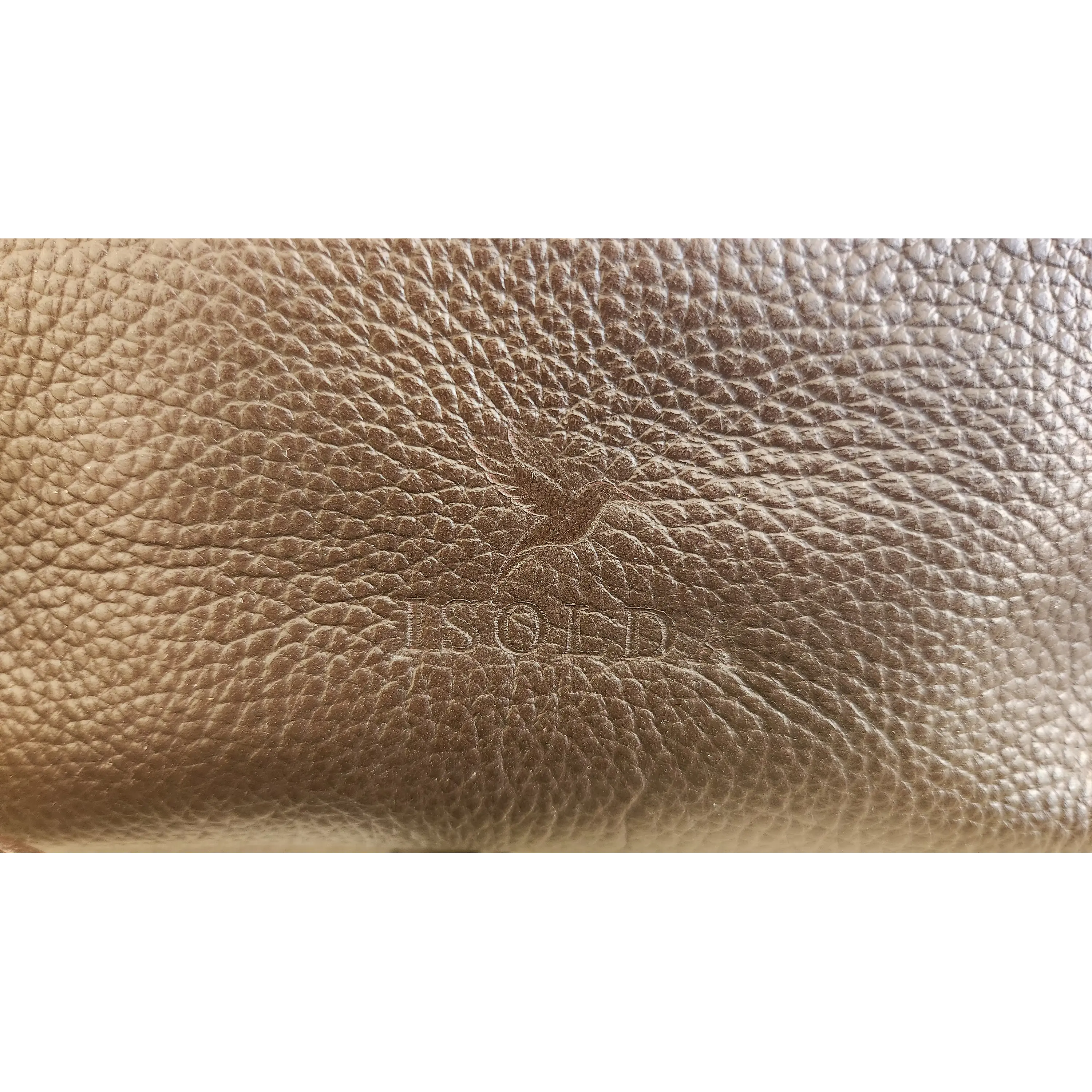 Cartera Isolda Chocolate - Cuero LWG - Hecho a mano 6