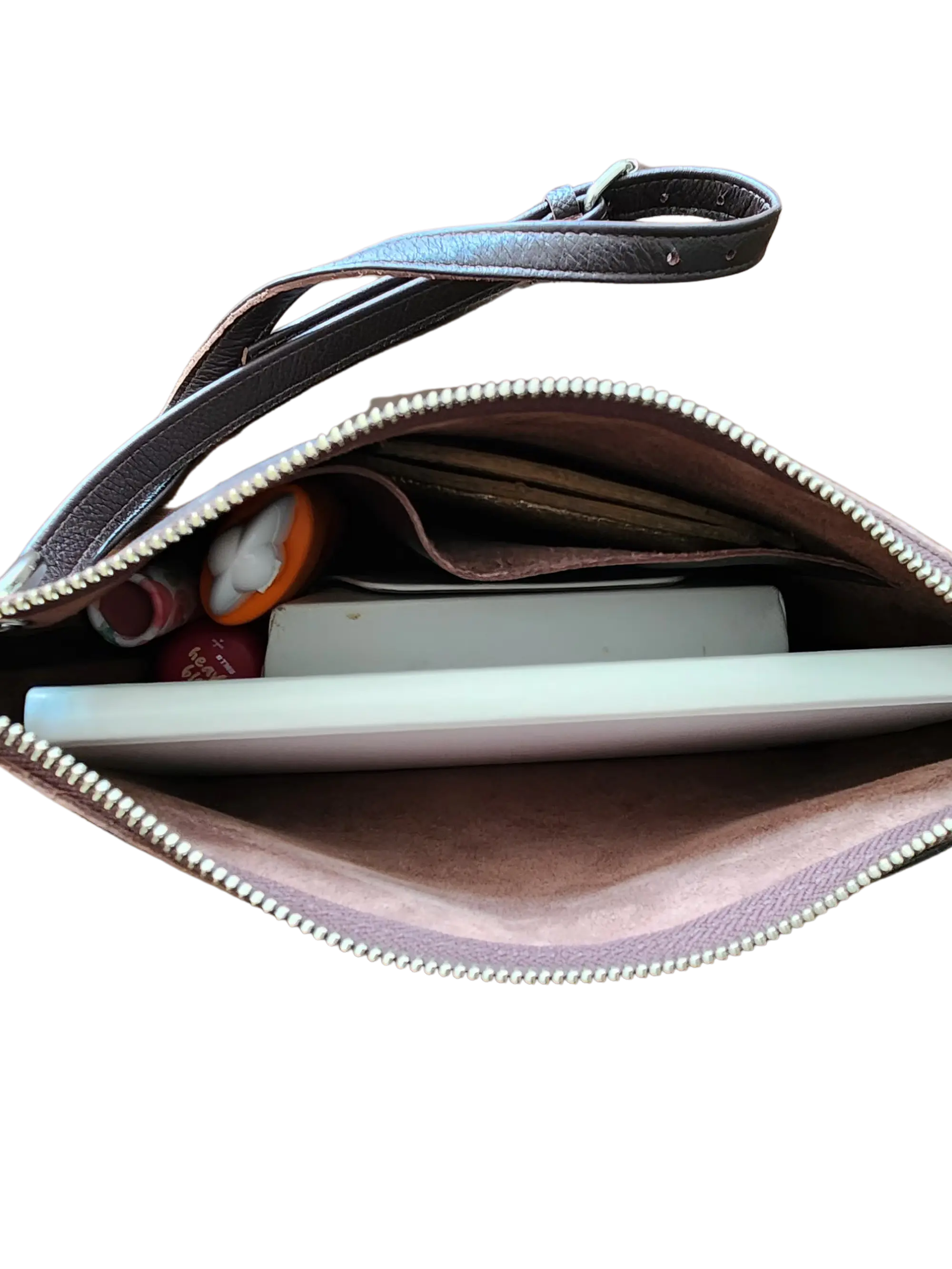 Cartera Isolda Chocolate - Cuero LWG - Hecho a mano 5