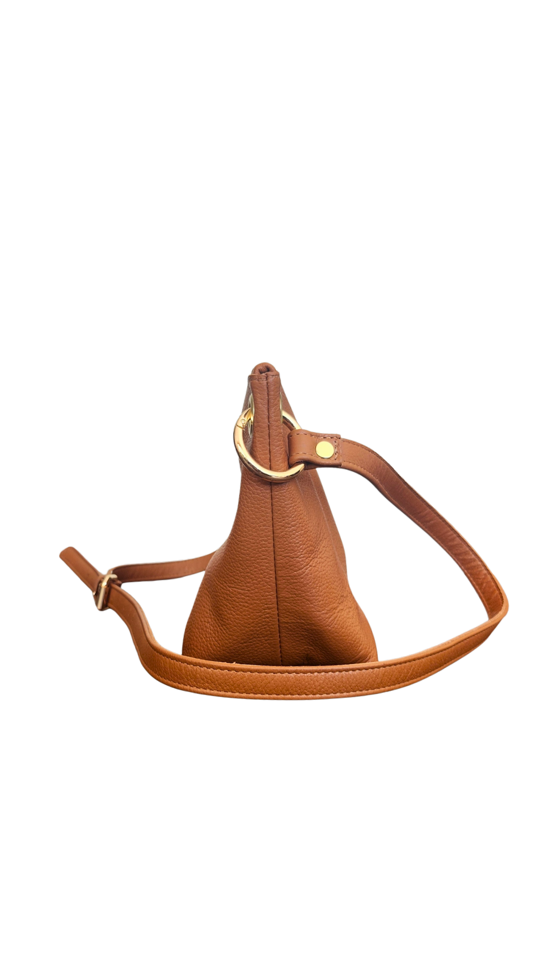 Cartera Colibrí  - Color Caramelo - Cuero LWG - Hecho a mano 3