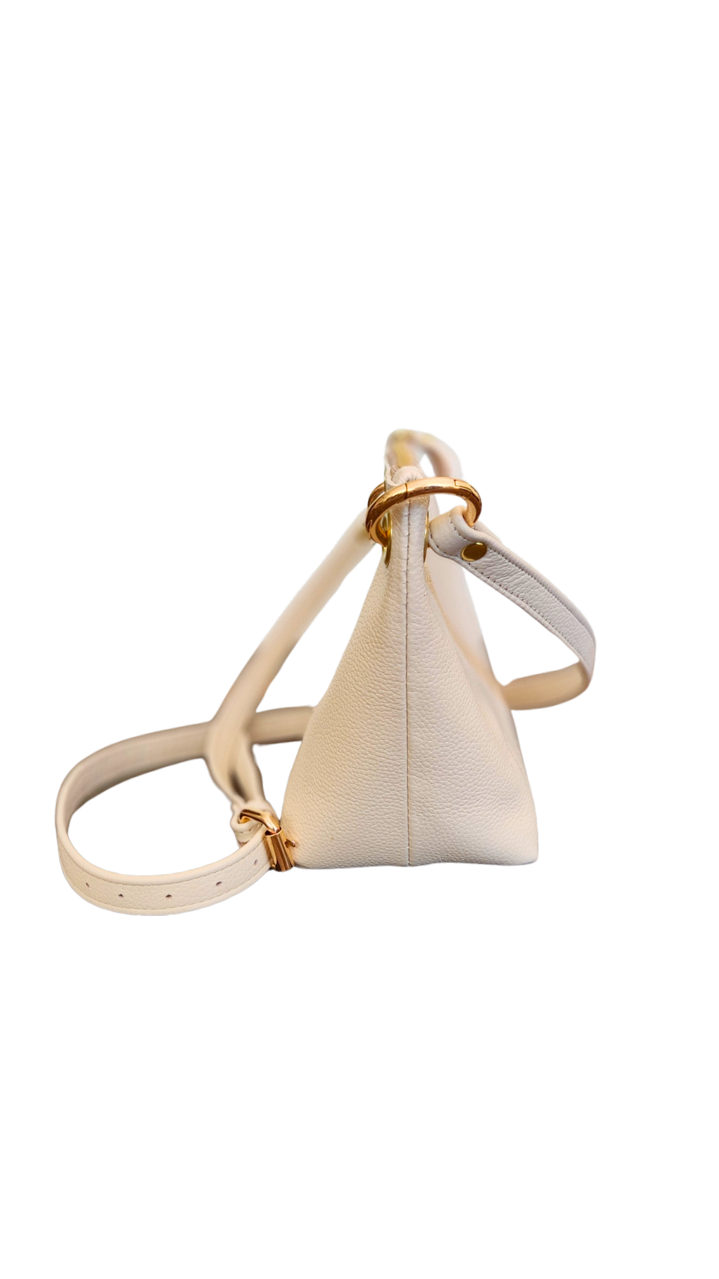 Cartera Colibrí - Color Marfil - Cuero LWG - Hecho a mano 3