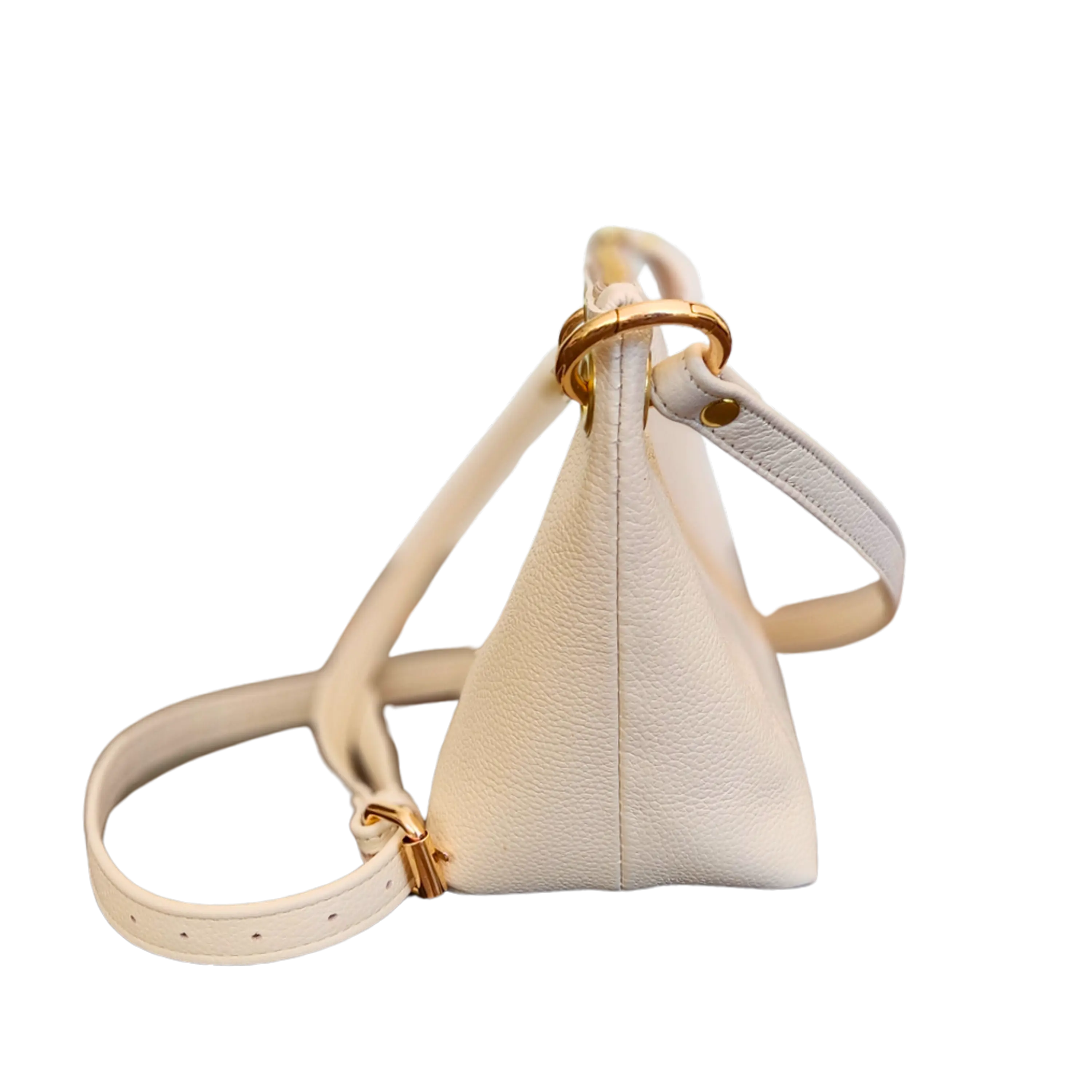 Cartera Isolda Marfil - Cuero LWG - Hecho a mano 2