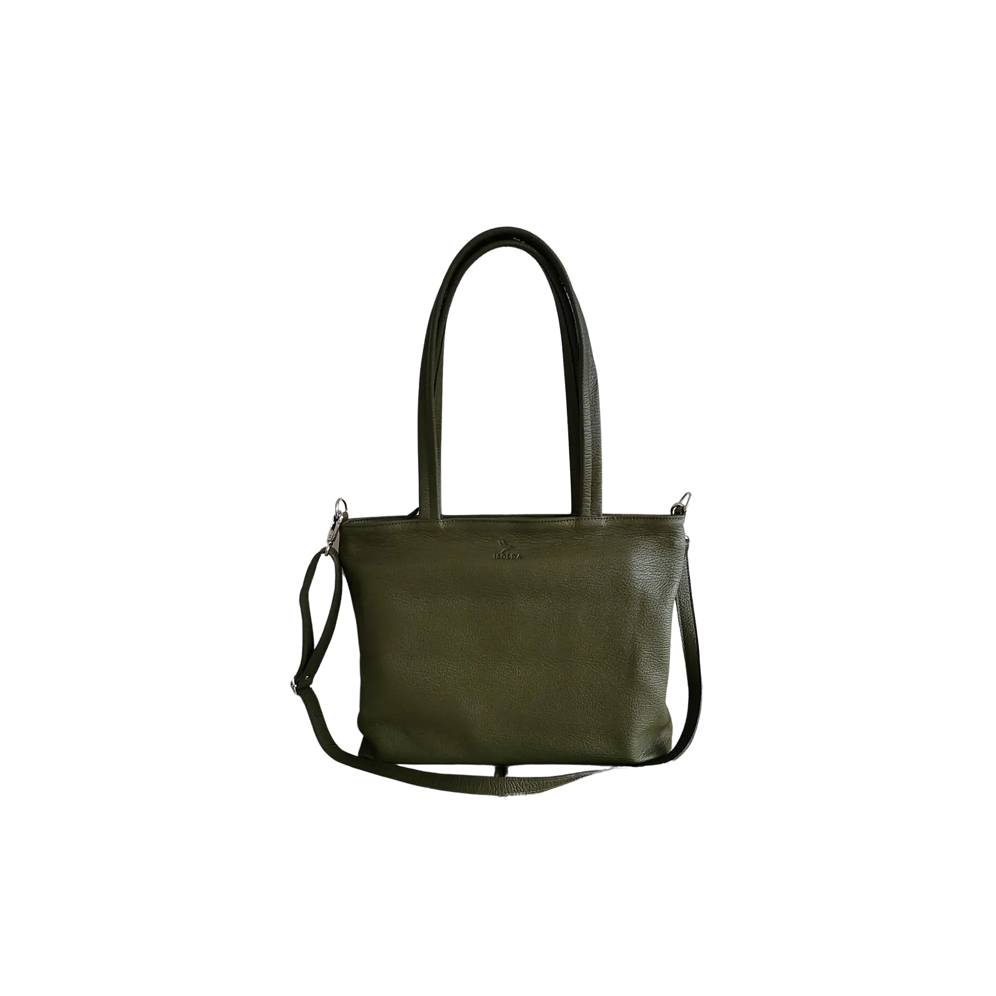 Cartera Atacama Verde - Cuero LWG - Hecho a mano  4
