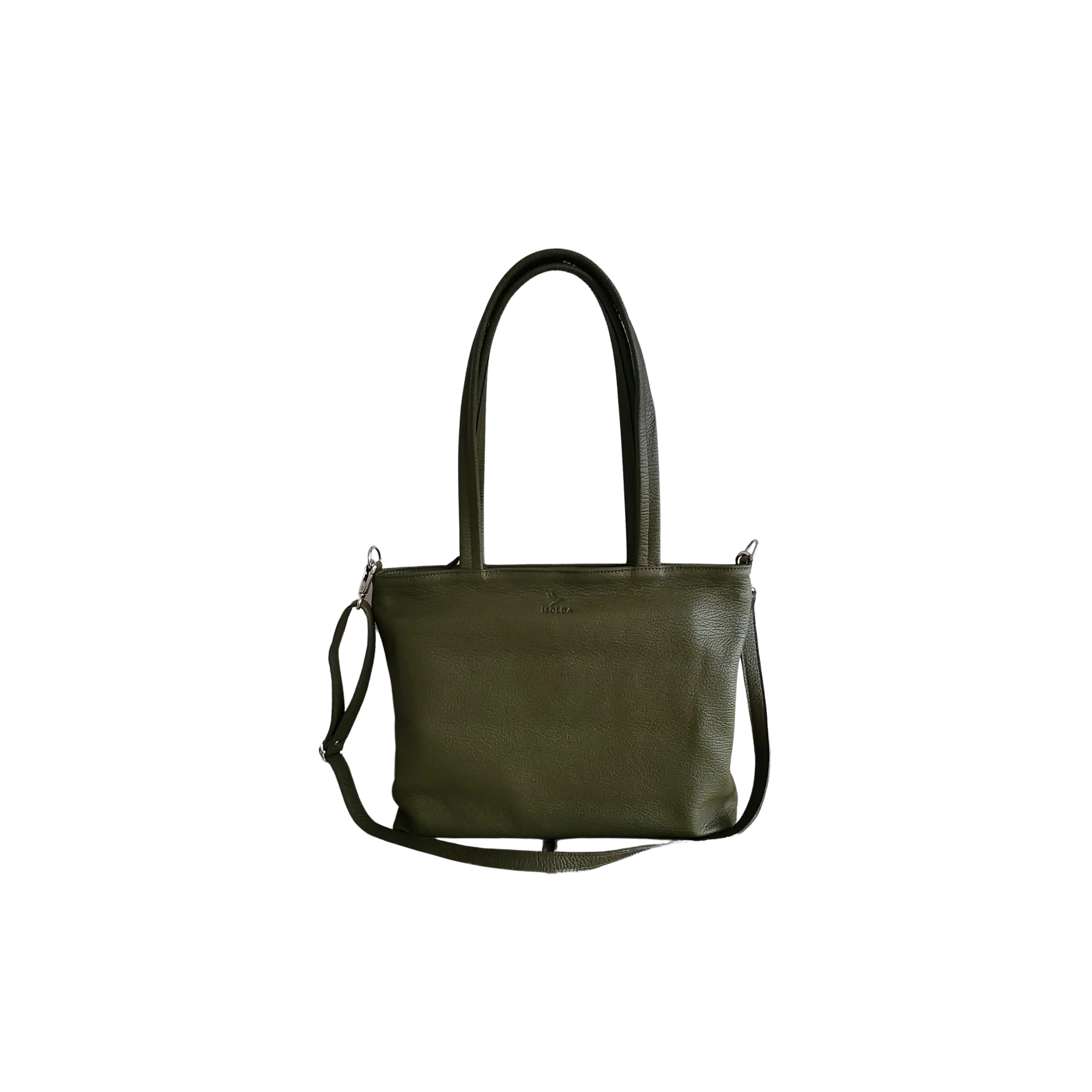 Cartera Atacama Verde - Cuero LWG - Hecho a mano  4