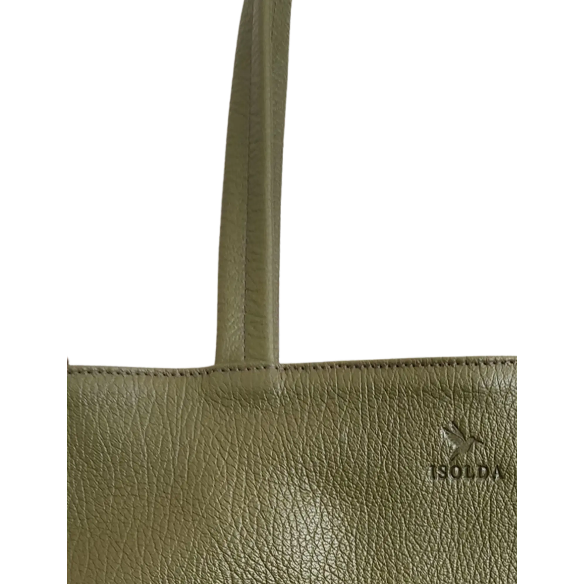 Cartera Atacama Verde - Cuero LWG - Hecho a mano  6