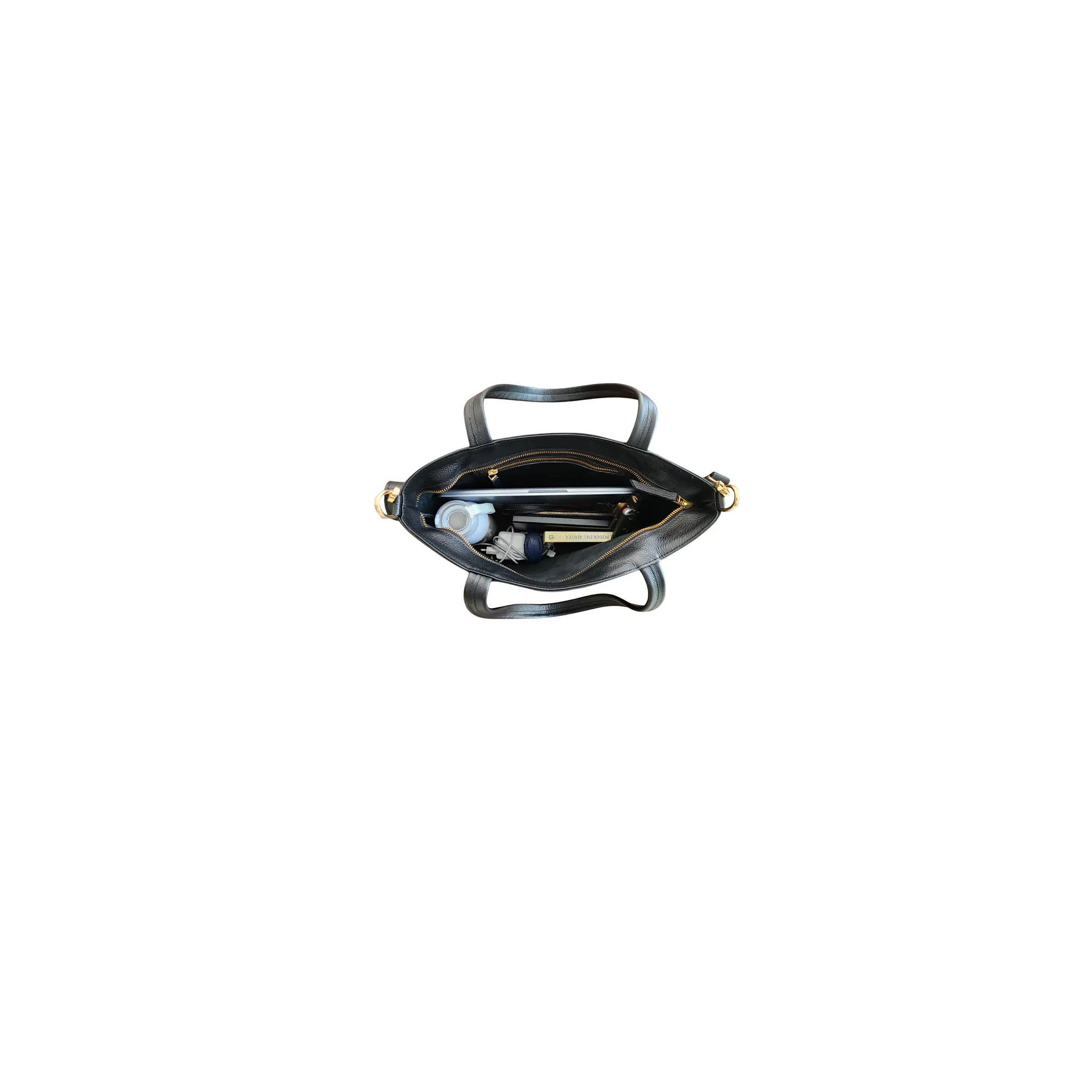 Cartera Atacama Negra - Cuero LWG - Hecho a mano  5