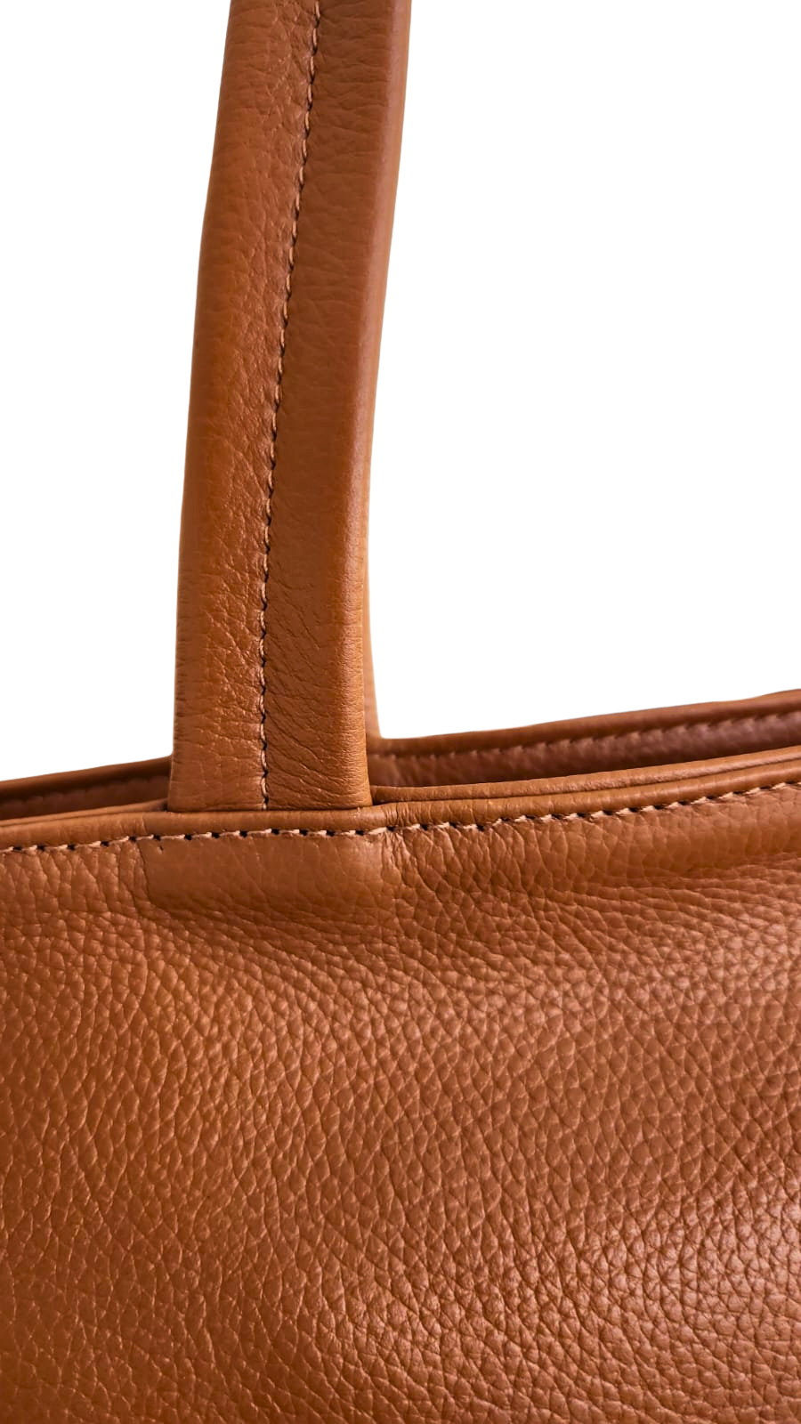 Tote Atacama - Color Caramelo - Cuero LWG - Hecho a mano  4