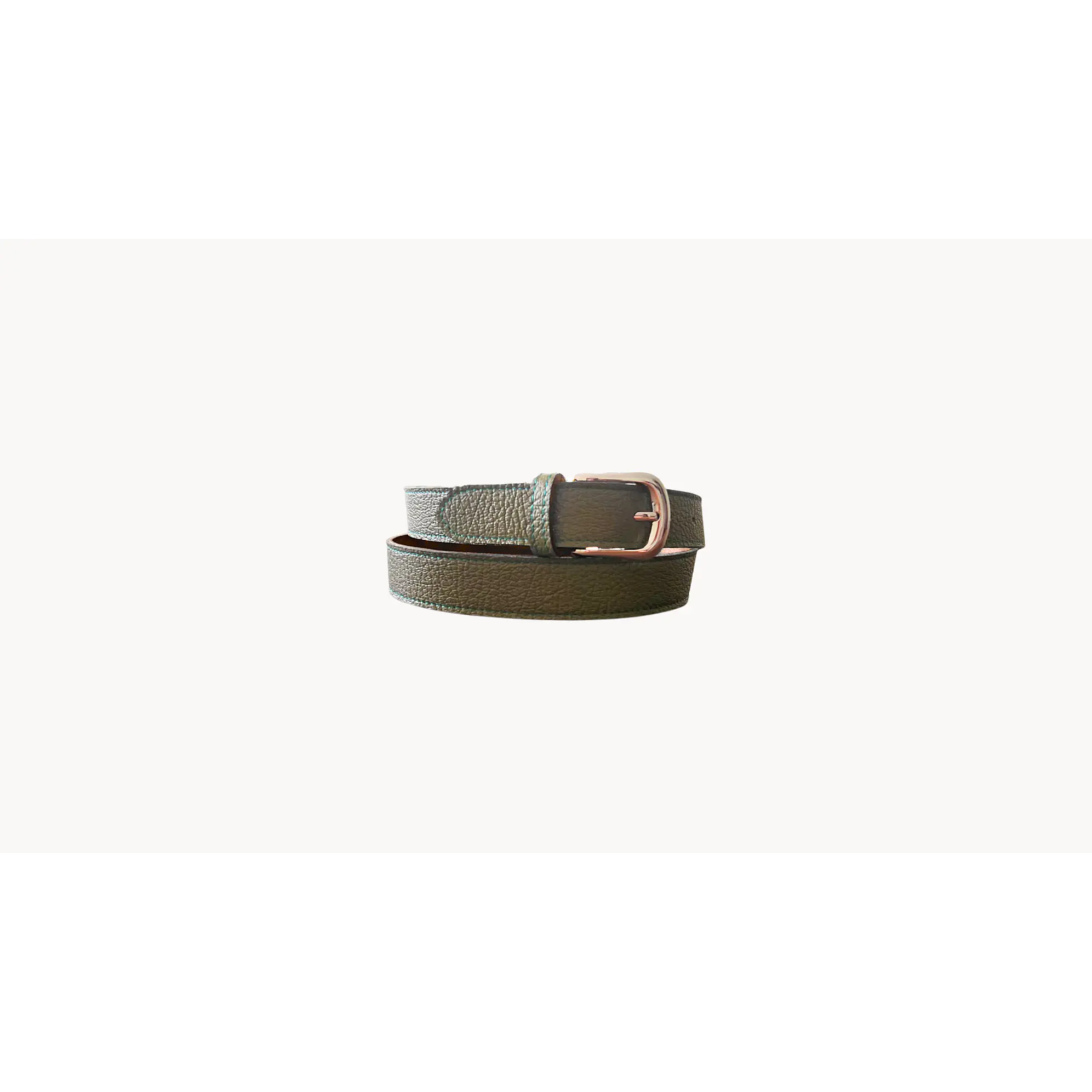 Cinturón Isolda Plata - Cuero LWG - Hecho a mano 1