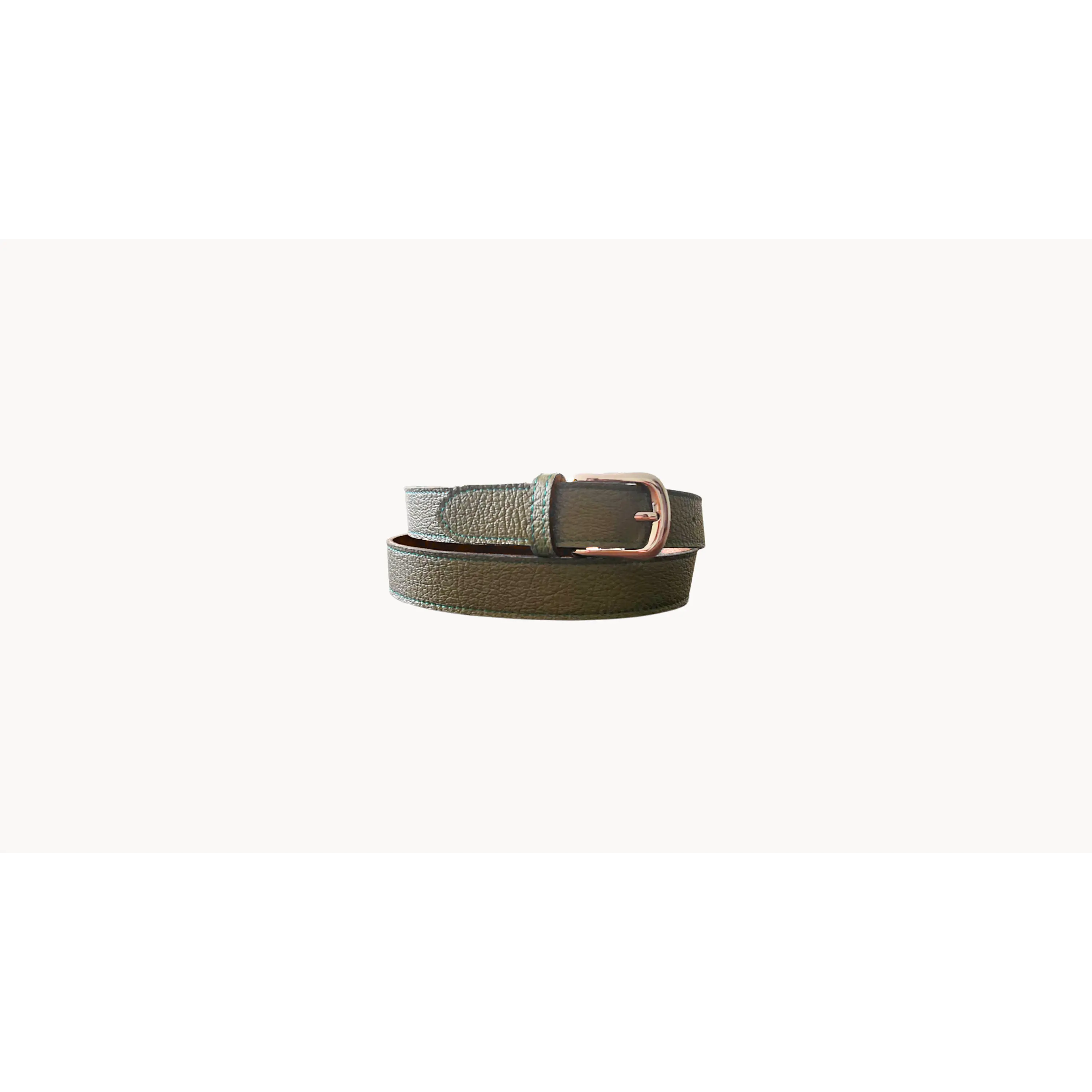 Cinturón Isolda Plata - Cuero LWG - Hecho a mano 1