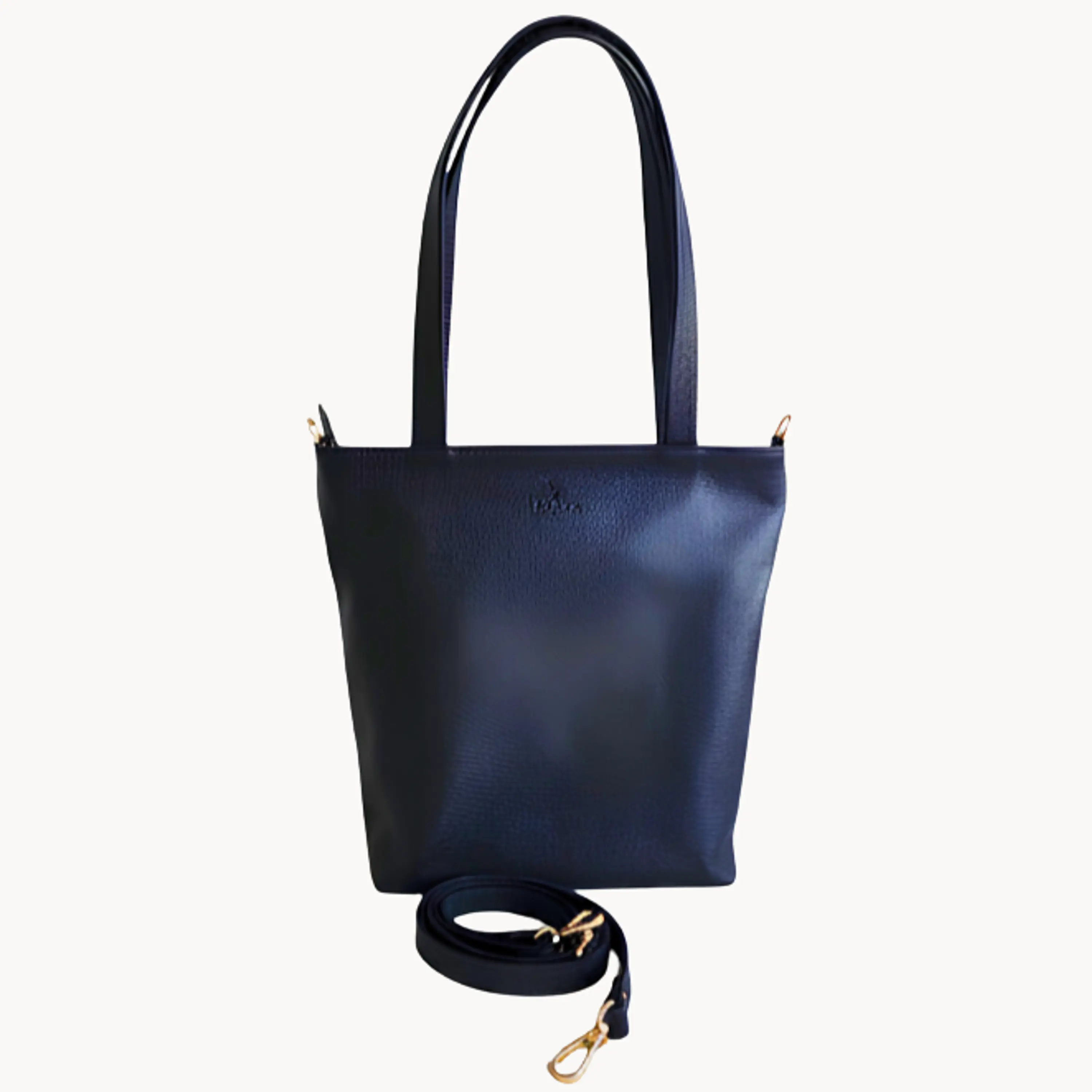Tote Colibrí Negro - Cuero LWG - Hecho a mano 1