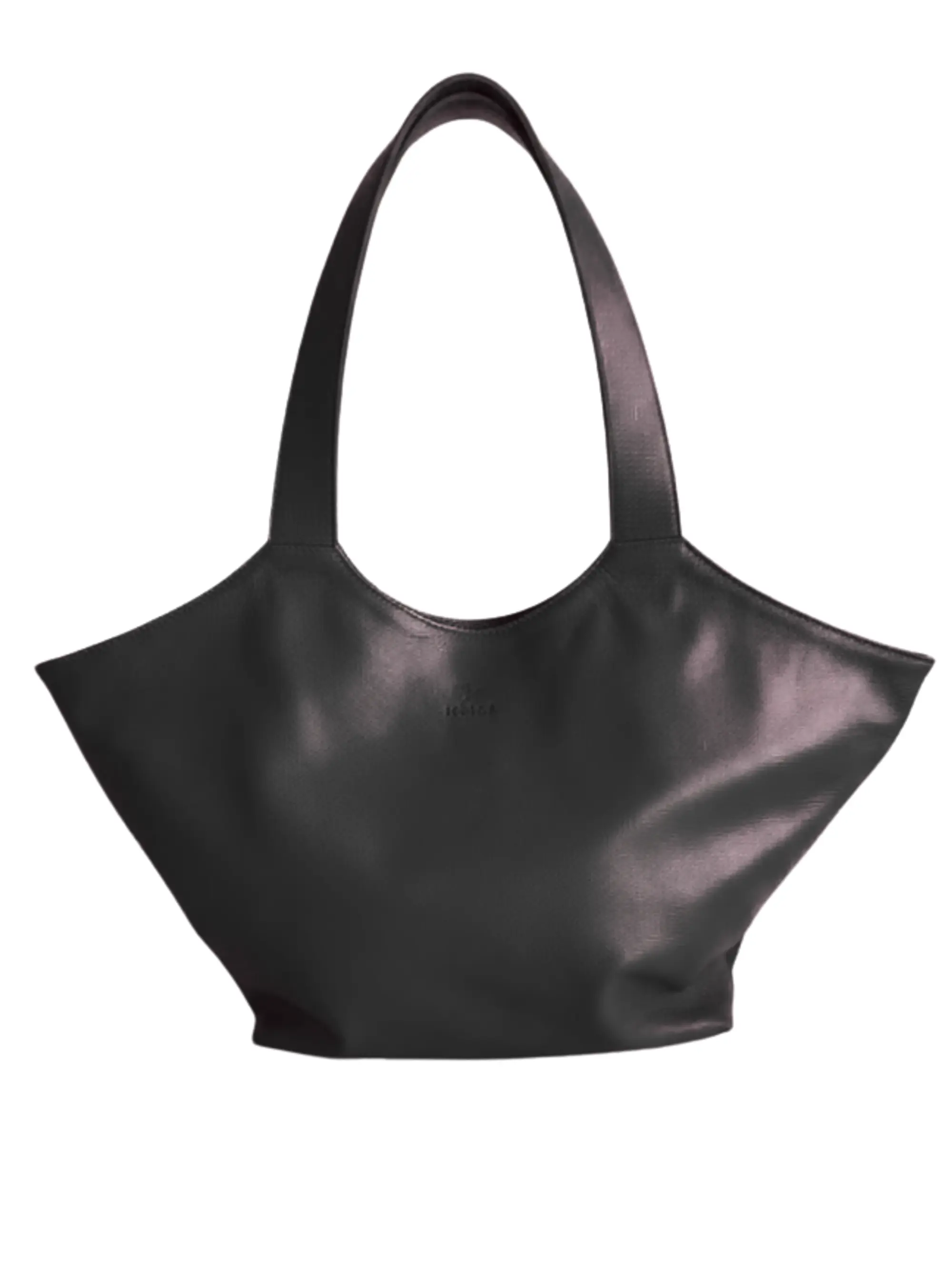 Shopper Isolda Negro - Cuero LWG - Hecho a mano 1