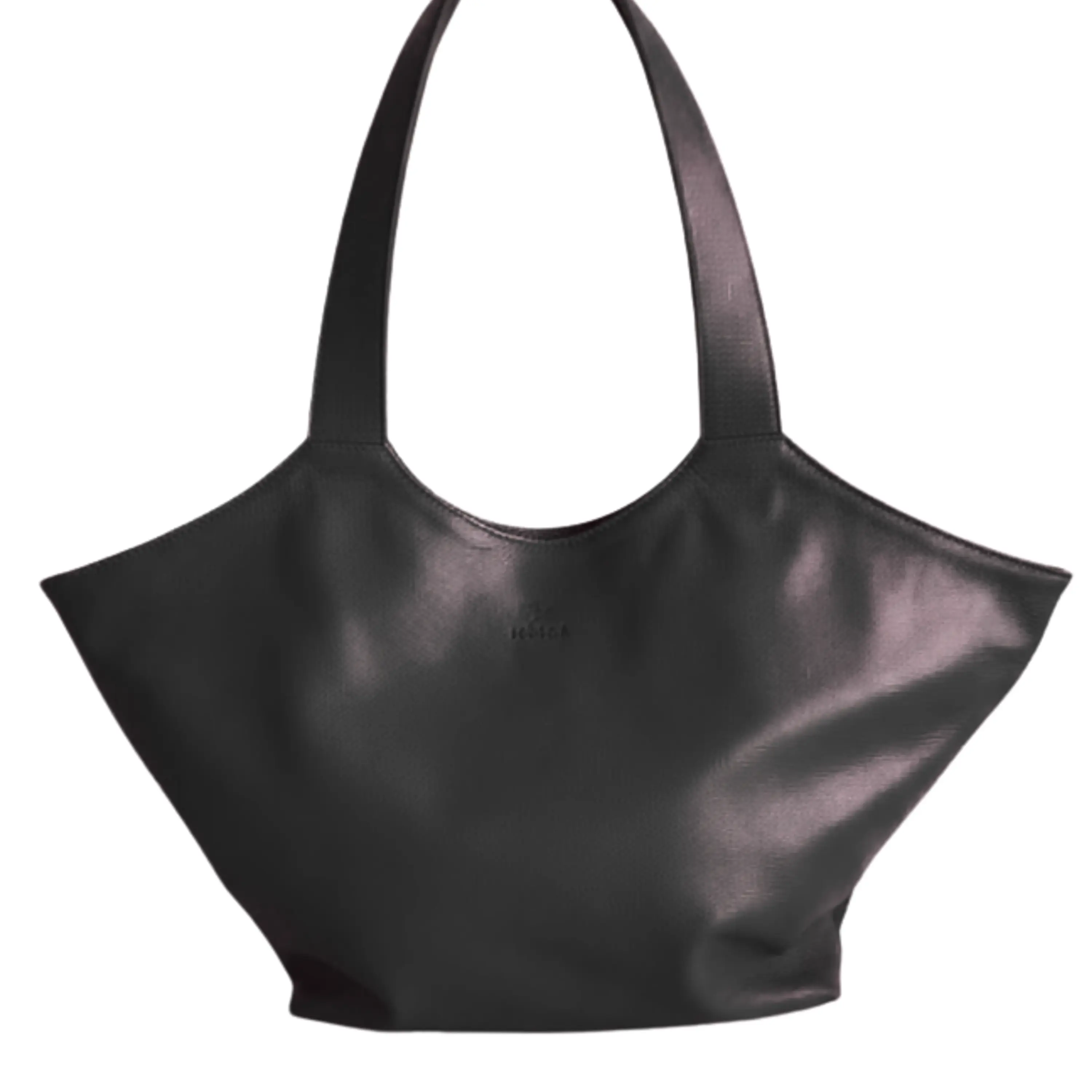 Shopper Isolda Negro - Cuero LWG - Hecho a mano 1