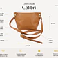 Cartera Colibrí Caramelo - Cuero LWG - Hecho a mano - Miniatura 2