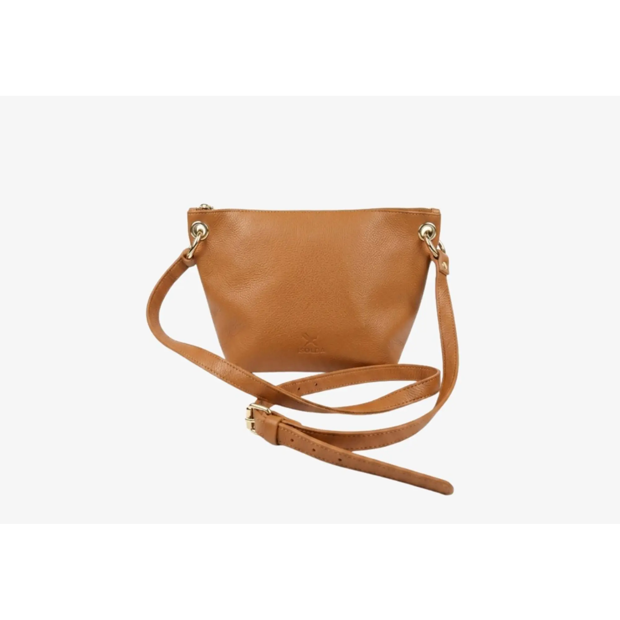 Cartera Colibrí Caramelo - Cuero LWG - Hecho a mano 1