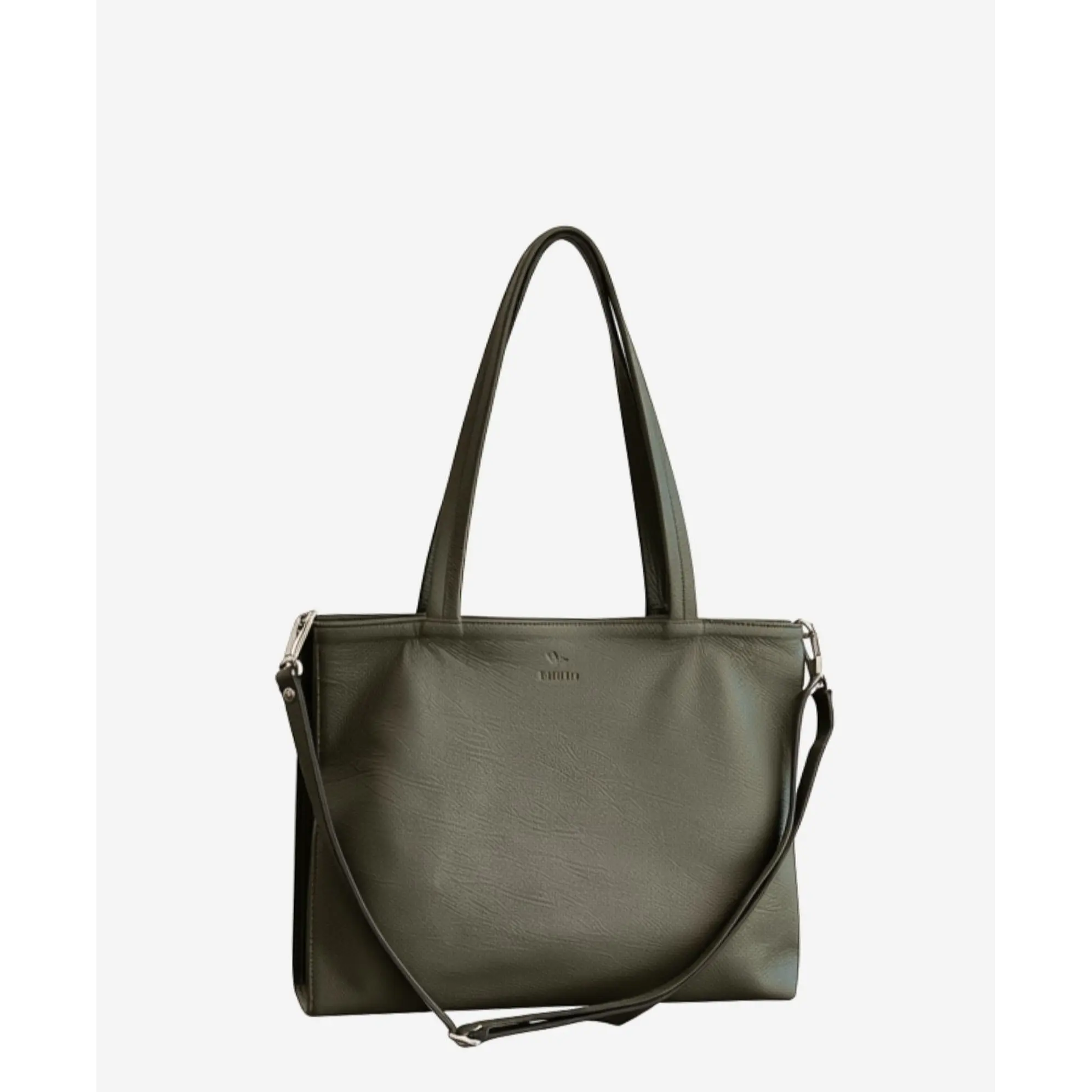 Cartera Atacama Verde - Cuero LWG - Hecho a mano  1
