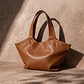 Shopper Isolda - Color Caramelo - Cuero LWG - Hecho a mano - Miniatura 2