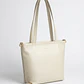 Tote Colibrí - Color Marfil - Cuero LWG - Hecho a mano - Miniatura 1