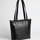 Tote Colibrí - Color Negro - Cuero LWG - Hecho a mano - Miniatura 1