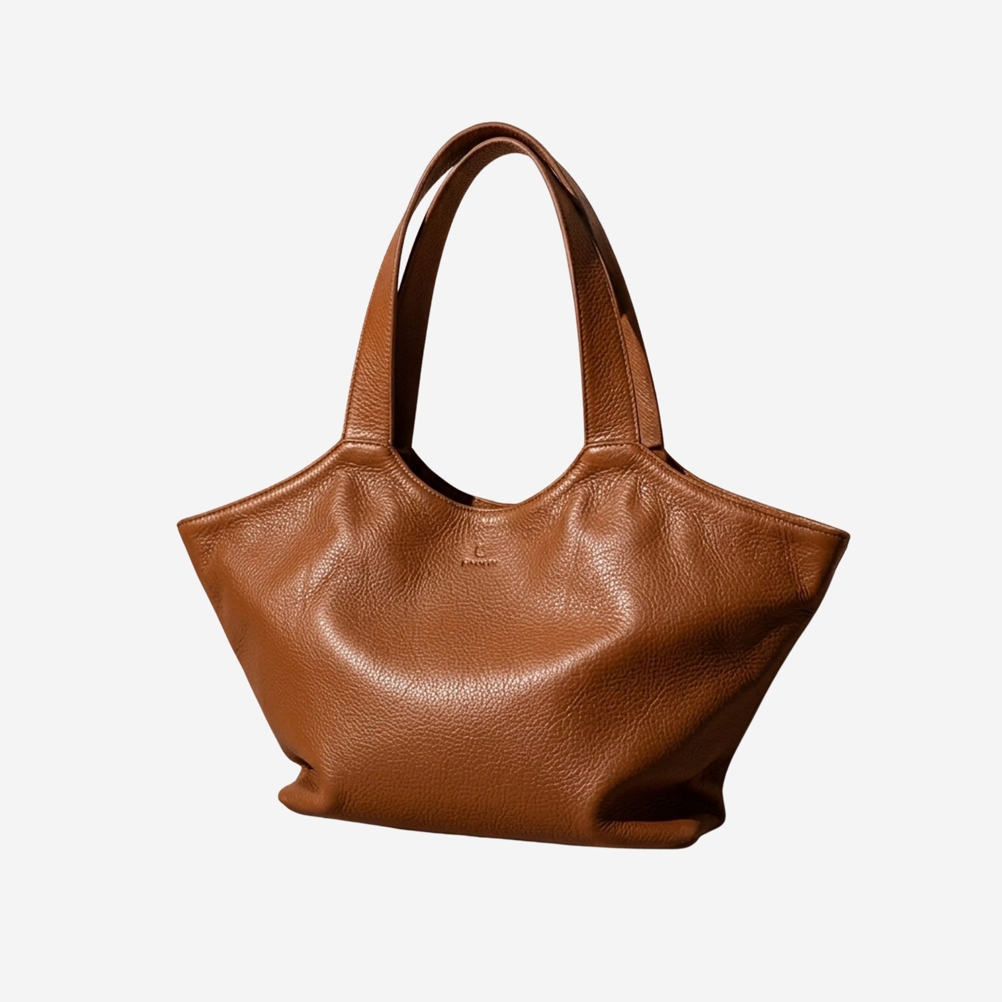 Shopper Isolda - Color Caramelo - Cuero LWG - Hecho a mano 1