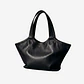 Shopper Isolda - Color Negro - Cuero LWG - Hecho a mano - Miniatura 1