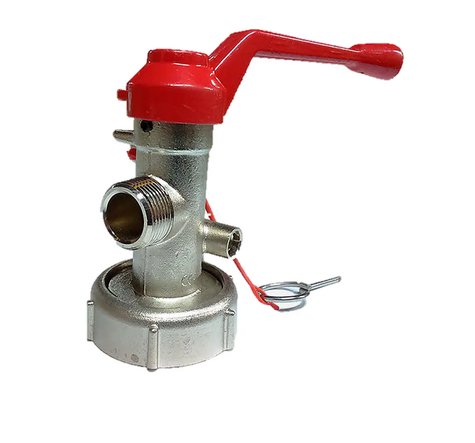 Válvula carro extintor tuerca 1