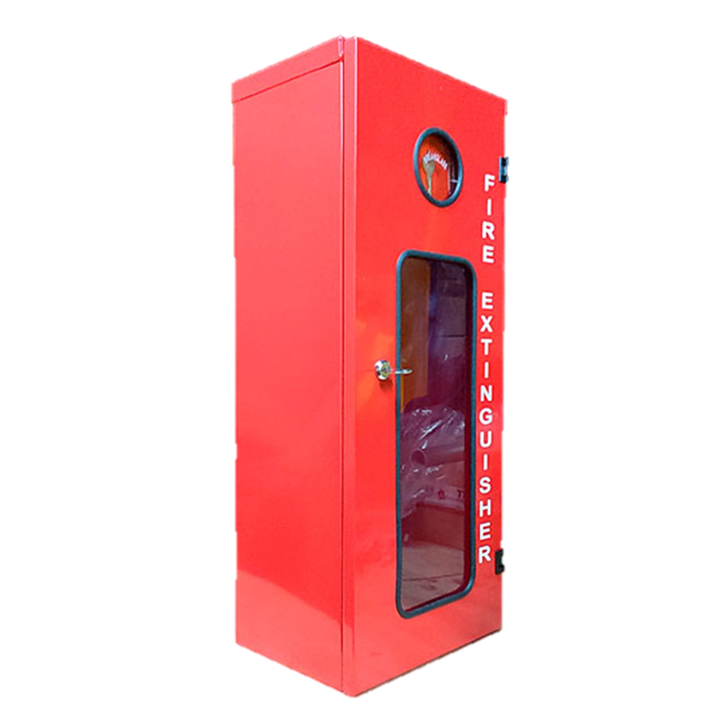 Gabinete Metálico con llave y visor inspección extintor 6K 1