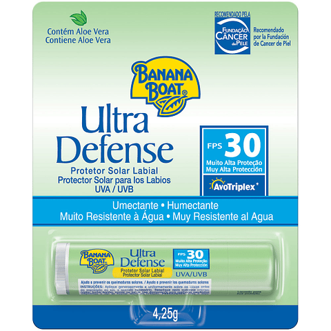 Bloqueador solar labial aloe vera FPS30 4,5 GR