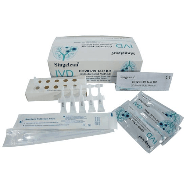 Test rápido antígeno nasofaríngeo - Caja 20 Kits 4