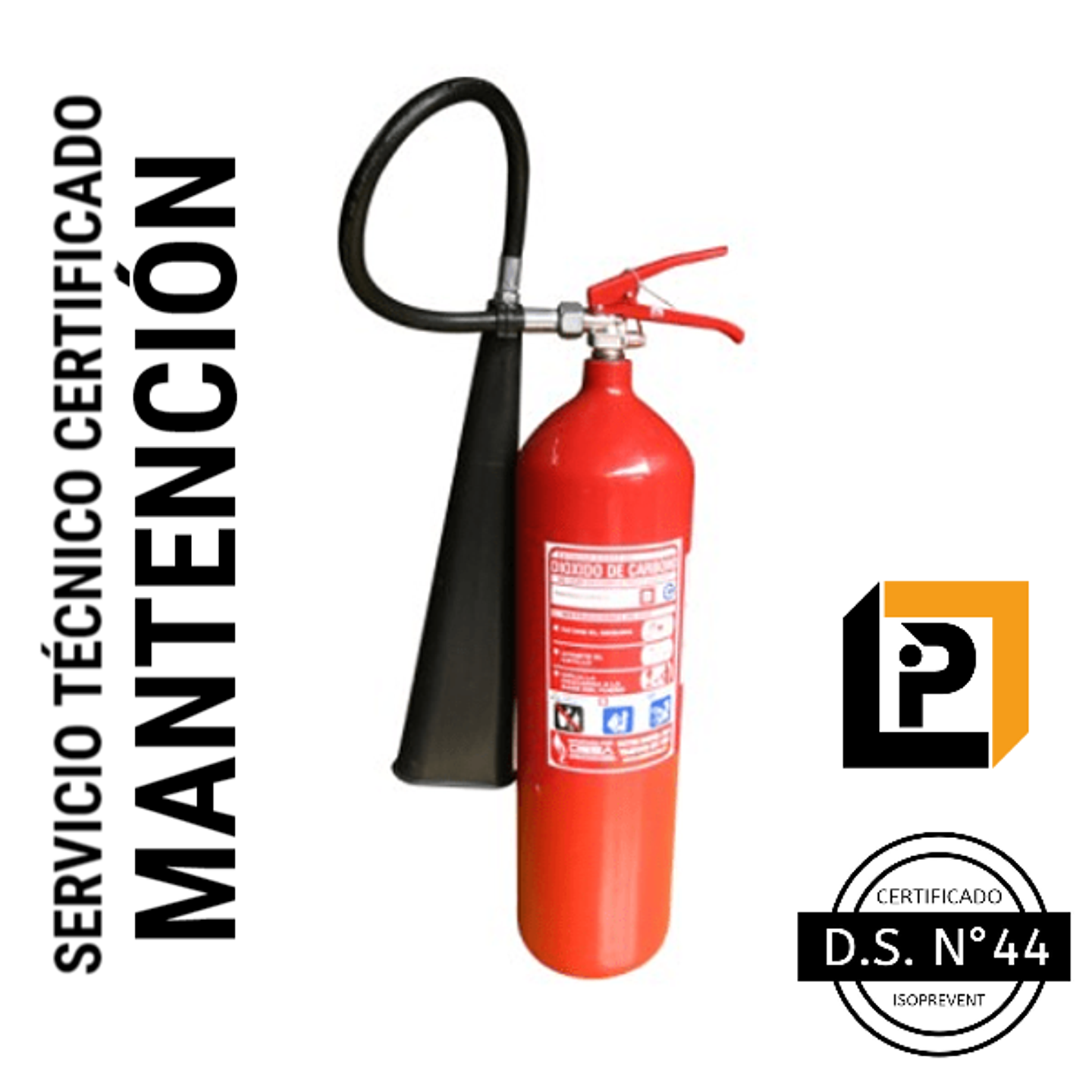 Mantención Extintor 6 Kilos CO2 ( MC6 ) 2