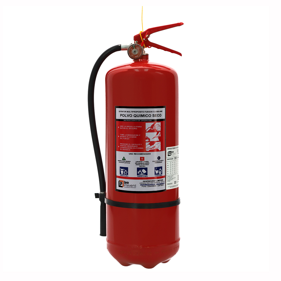 Extintor PQS 10 Kilos (P10) 75%  1
