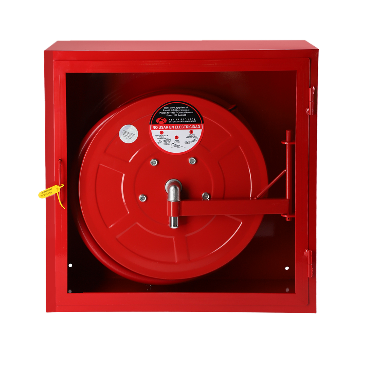 Red Húmeda 25 metros carrete super puerta vidrio 1