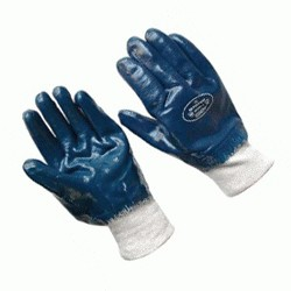 GUANTE NITRILO PUÑO TEJIDO STEELPRO CON REGISTRO ISP 1