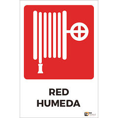 Señalética red humeda 20x30