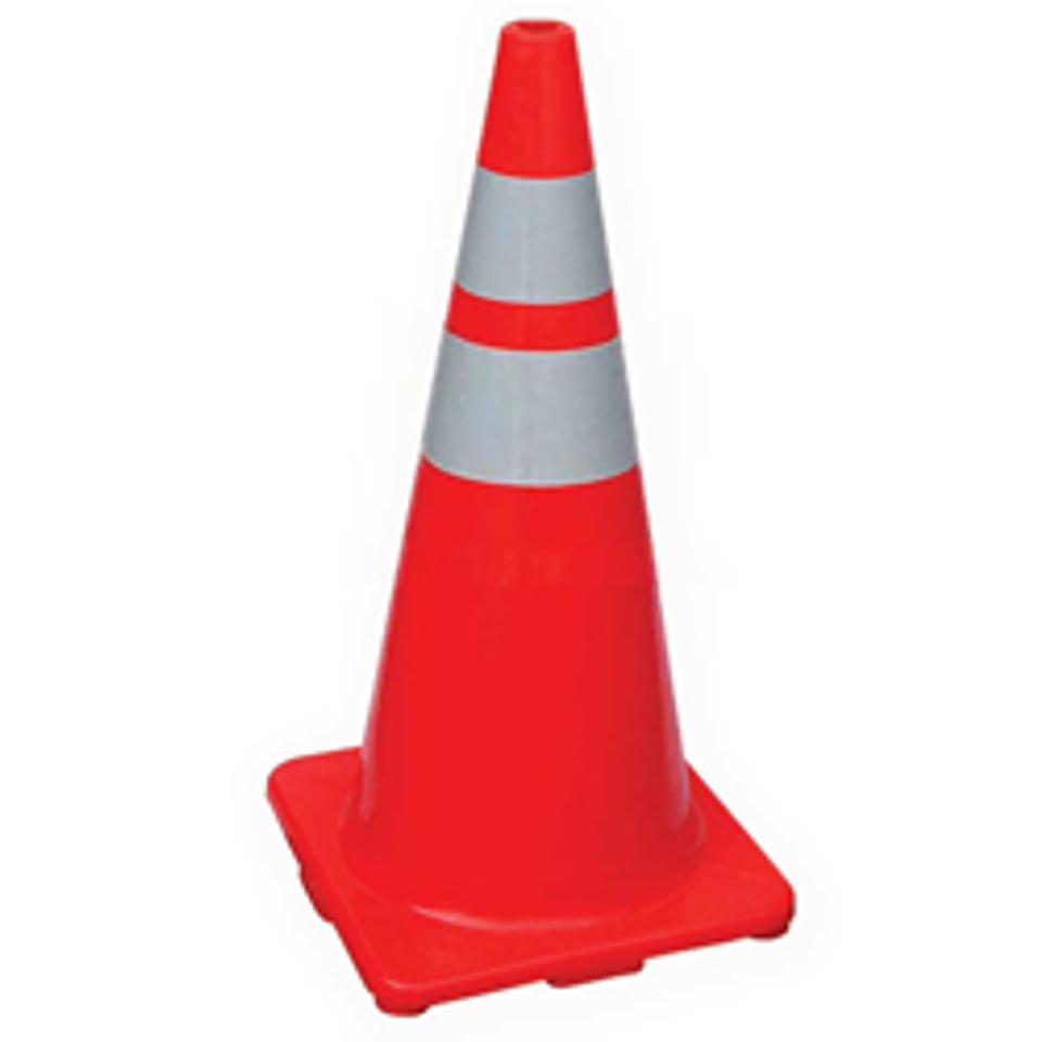 Cono Señalización 28'' Doble Cinta 1
