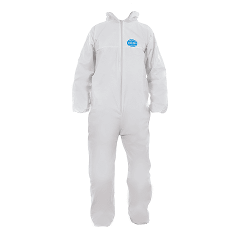 Buzo desechable blanco clasico steelgen