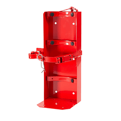 Soporte extintor metalico antirrobo