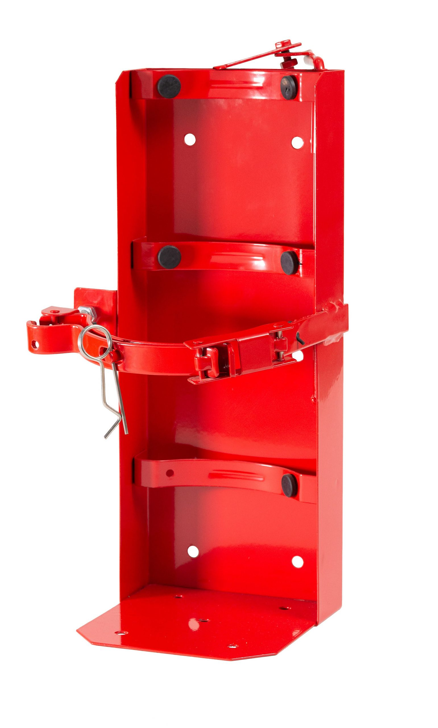 Soporte extintor metalico antirrobo 1