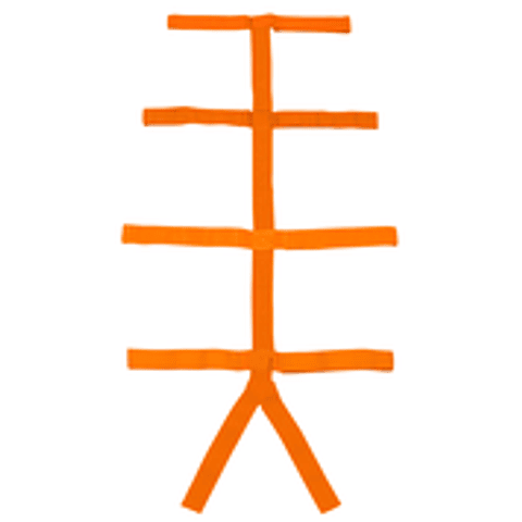 Cinturón de seguridad tipo araña para tabla espinal