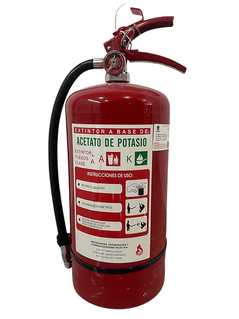 Extintor K 6 Litros acetato (K6)