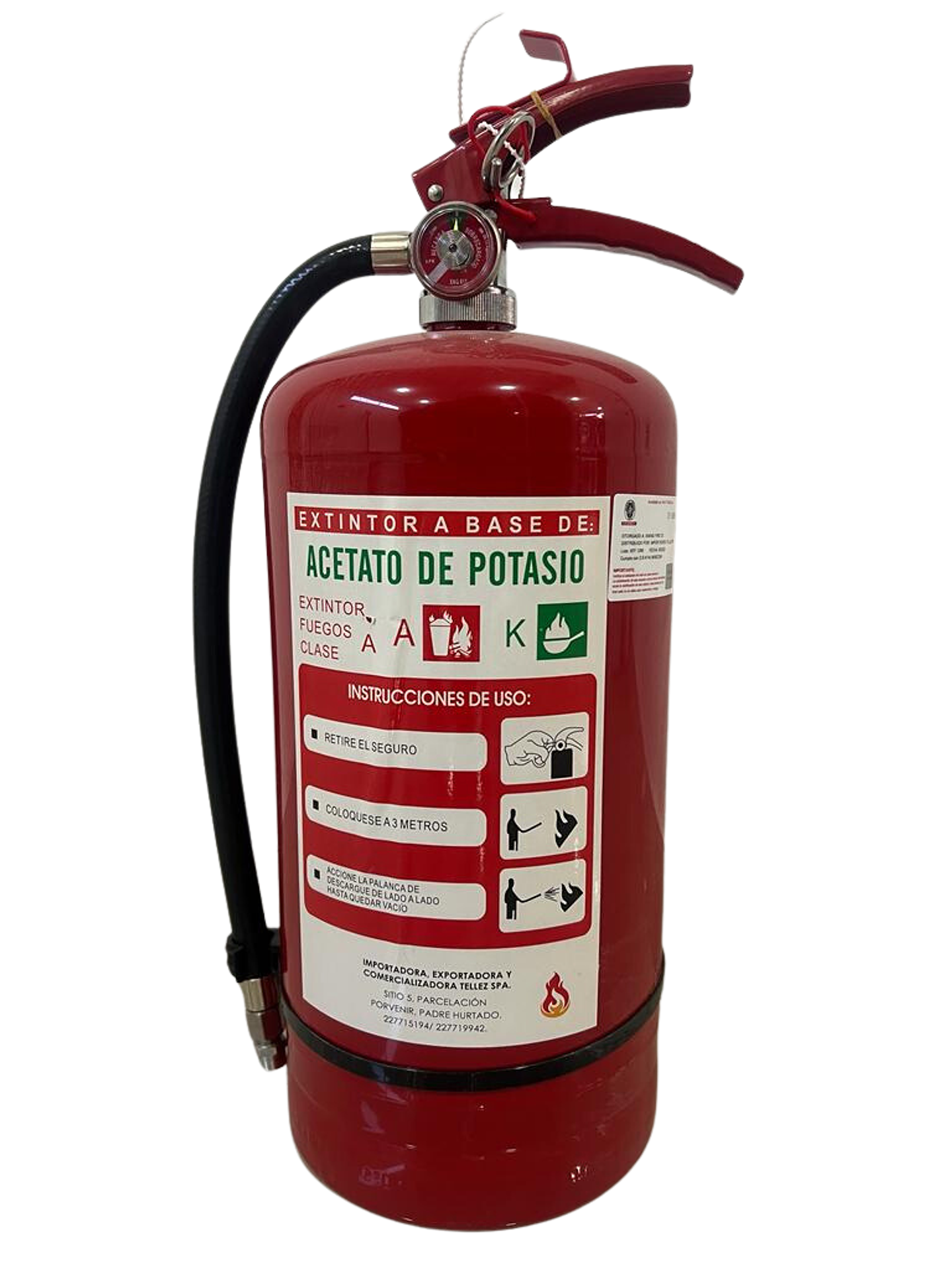 Extintor K 6 Litros acetato (K6) 1