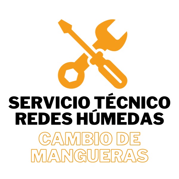 Cambio manguera red húmeda