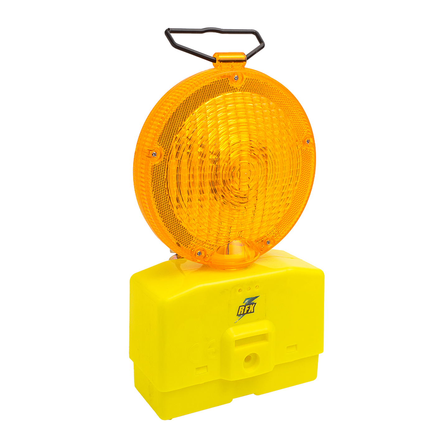 Lampara Señalización Tráfico Amarillo c/Batería 1