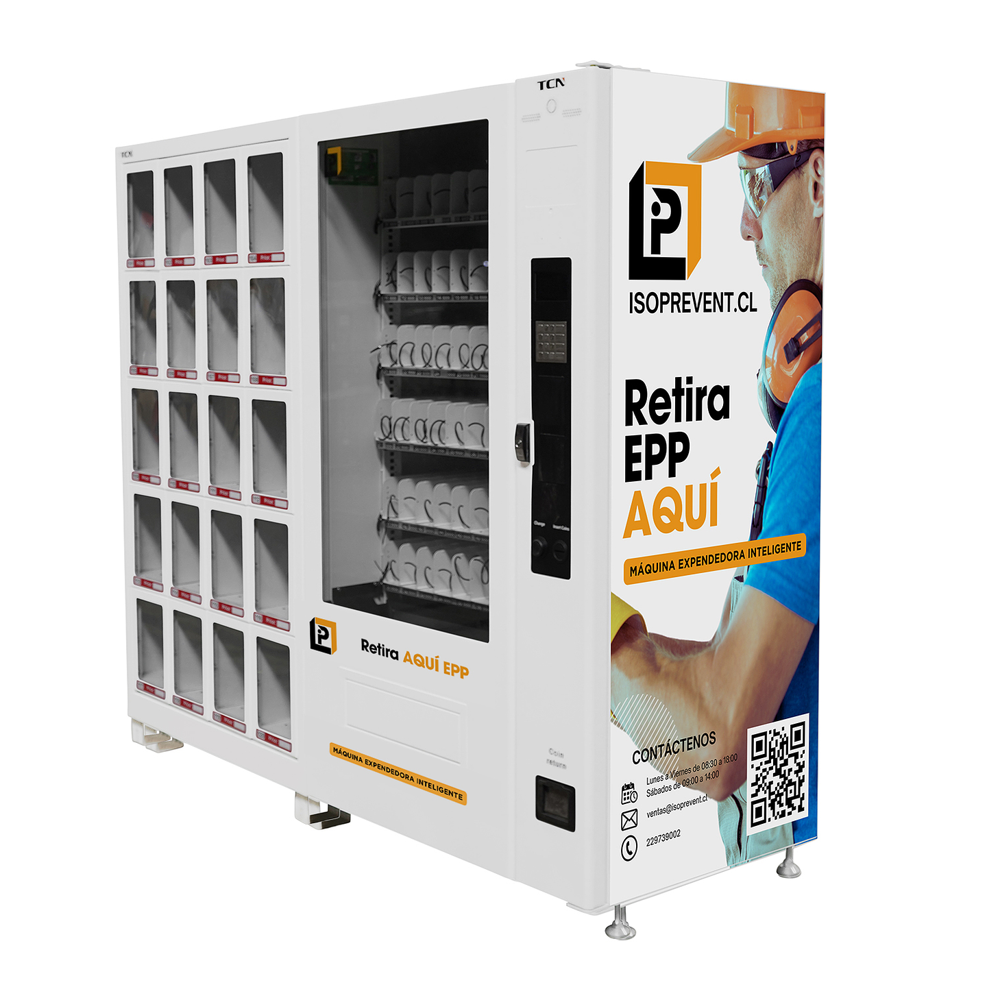 Máquina expendedora con casilleros lockers inteligentes (venta) 1