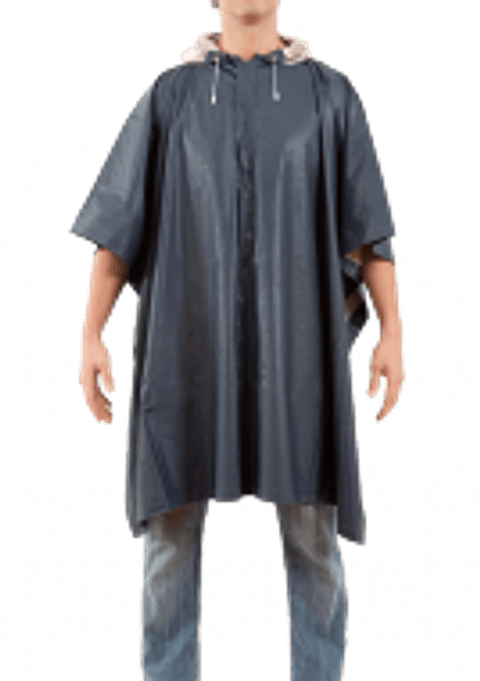 PONCHO IMPERMEABLE PVC C/GORRO