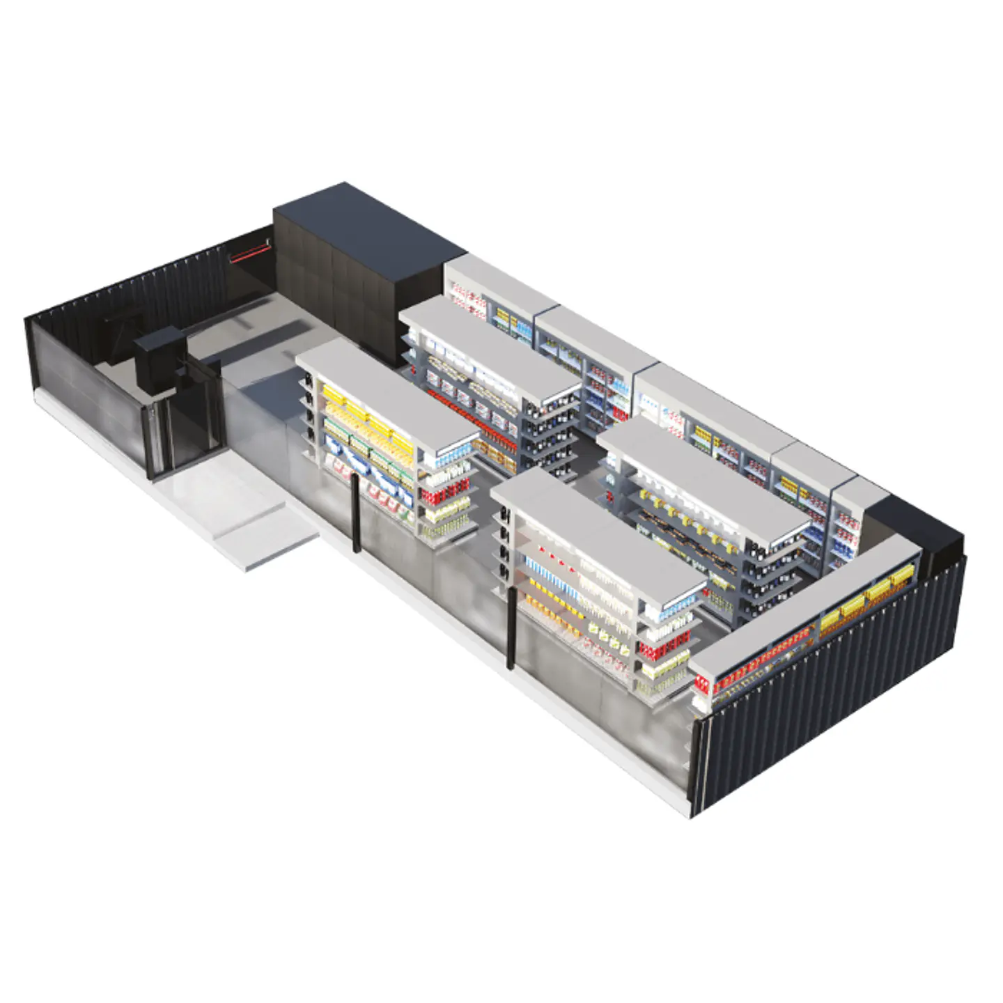 Tienda automatizada - Smart safety stores 1