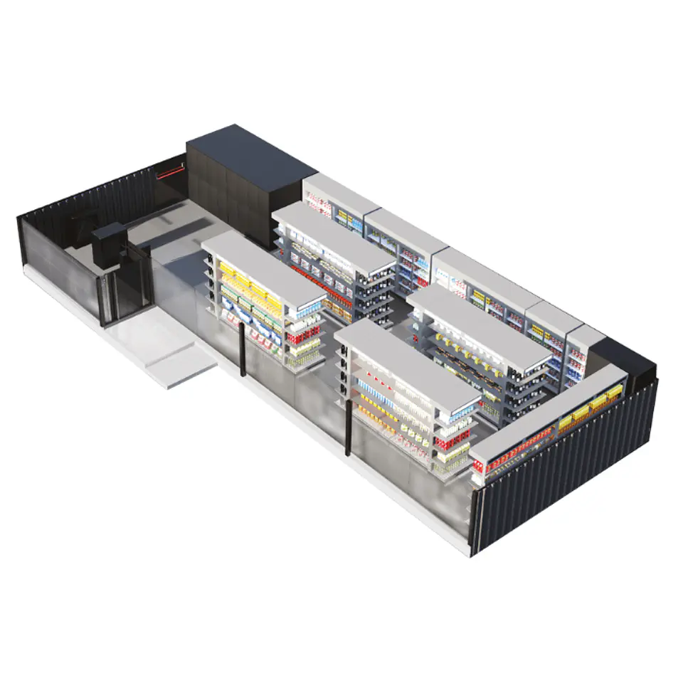 Tienda automatizada - Smart safety stores 1