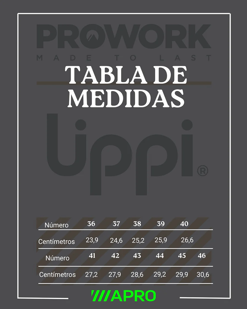 BOTÍN DE SEGURIDAD LIPPI VENTUS MID NEGRO 5