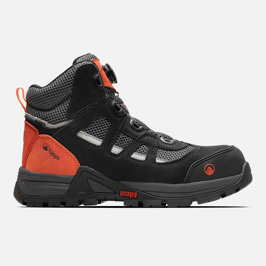 Zapato Seguridad Lippi Pro Work Hombre Ventus Pro Rojo