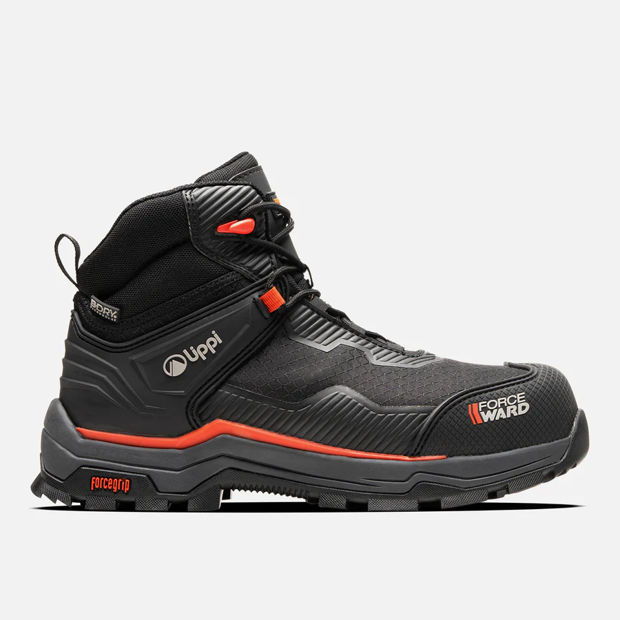 Zapato Seguridad Lippi Pro Work Hombre Stratos Mid Rojo